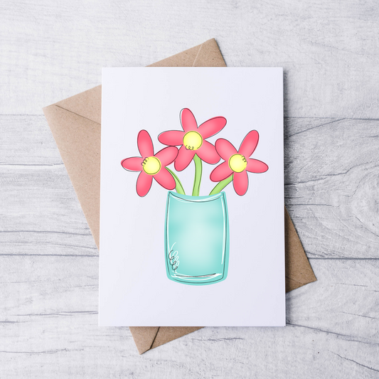 Vase of Flowers Note Cards (12pk)