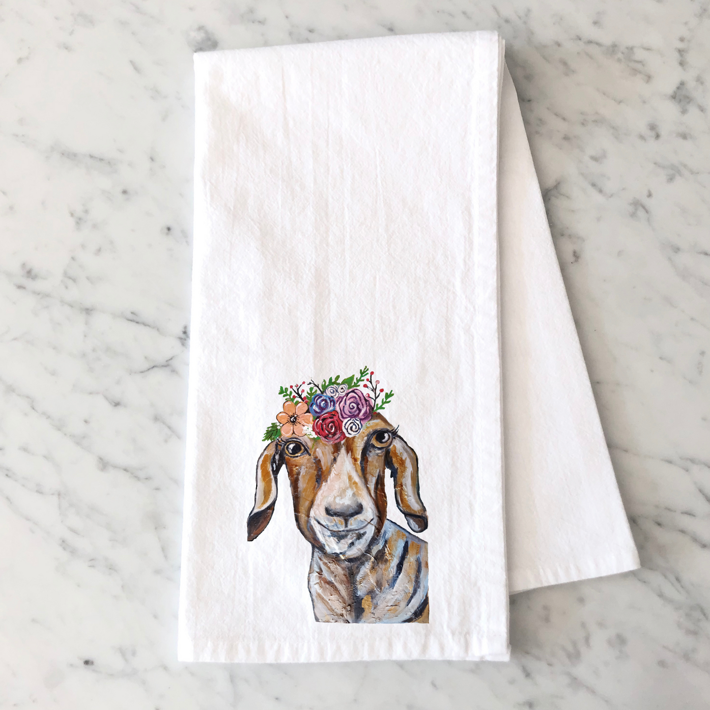 Goat Kitchen Towel