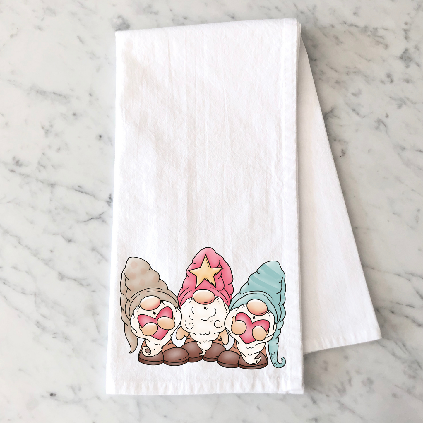 Singing Gnomes Kitchen Towel