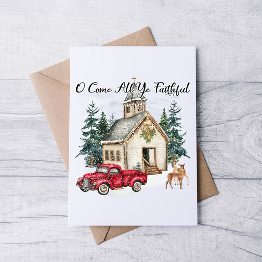 All Ye Faithful Note Cards (Set of 12)