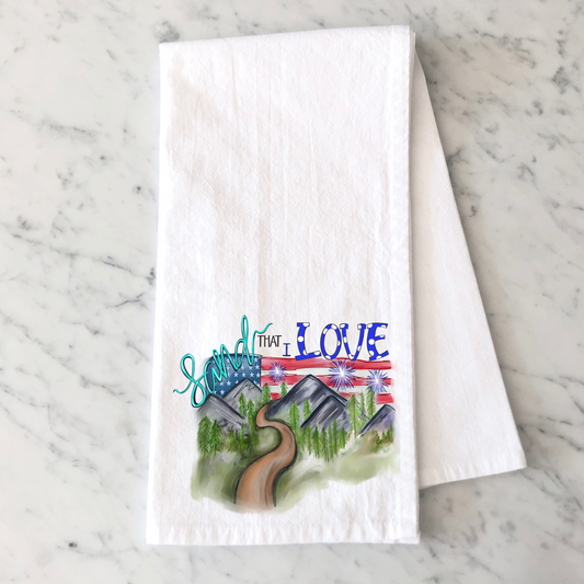 Land I Love Towel