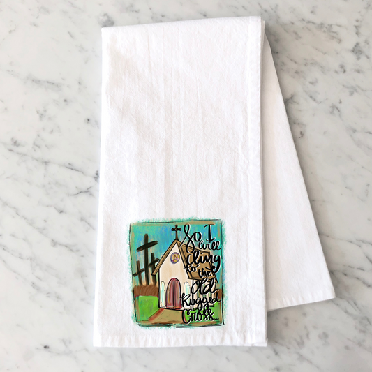 Old Rugged Cross Towel