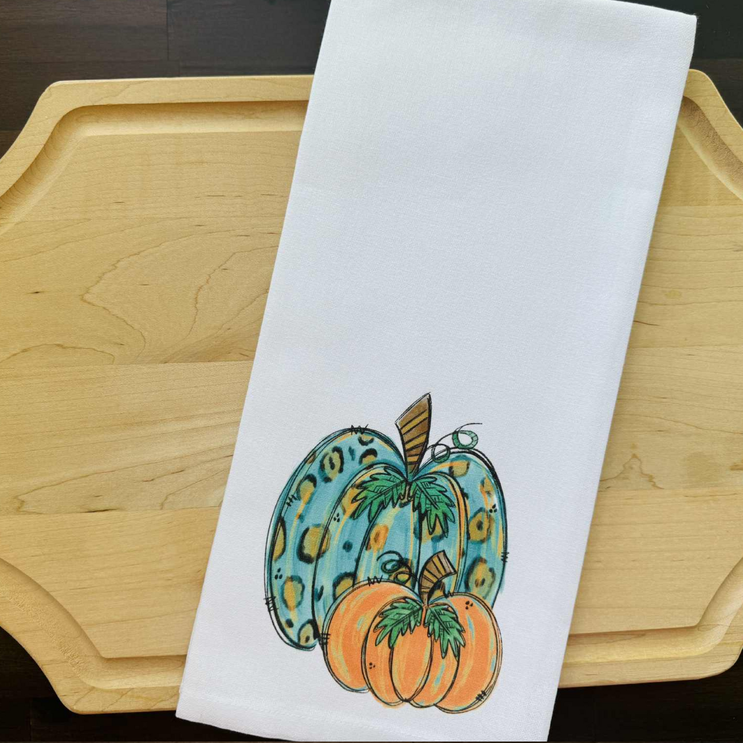 Leopard Pumkin Duo Kitchen Towel