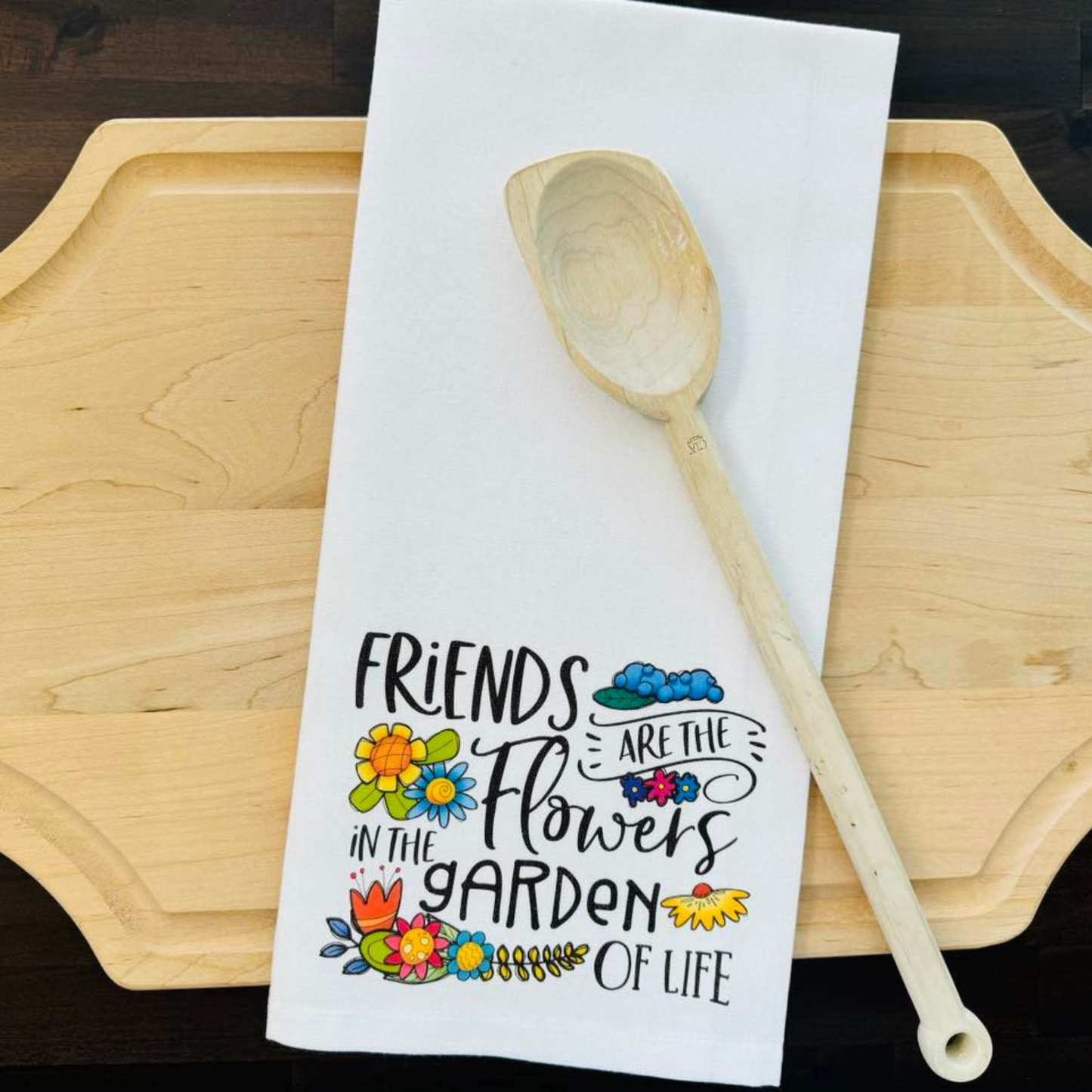 Friendship Garden Kitchen  Towel