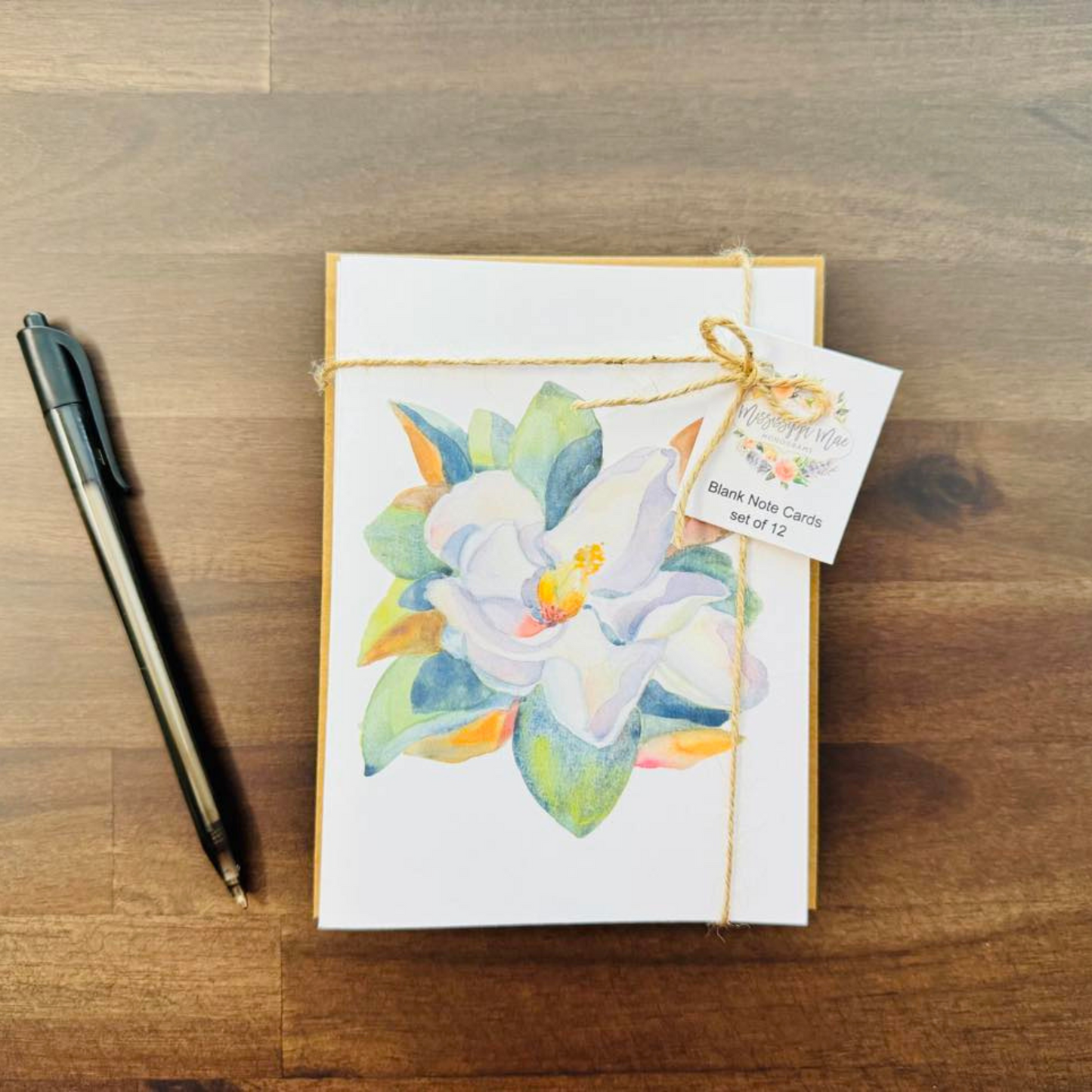 Magnolia Note Cards (Set of 12)