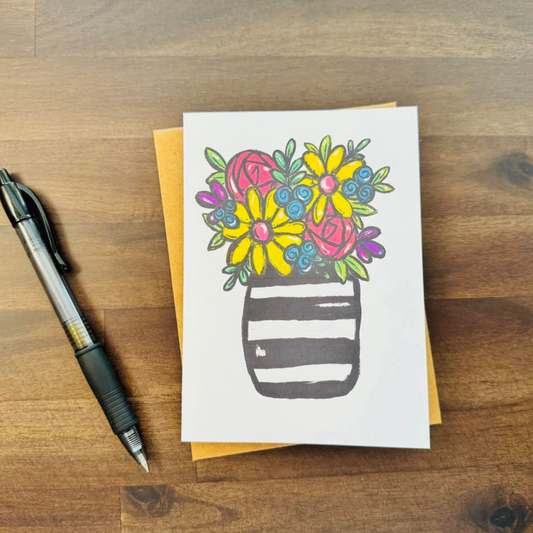 Flower Note Cards (Set of 12)