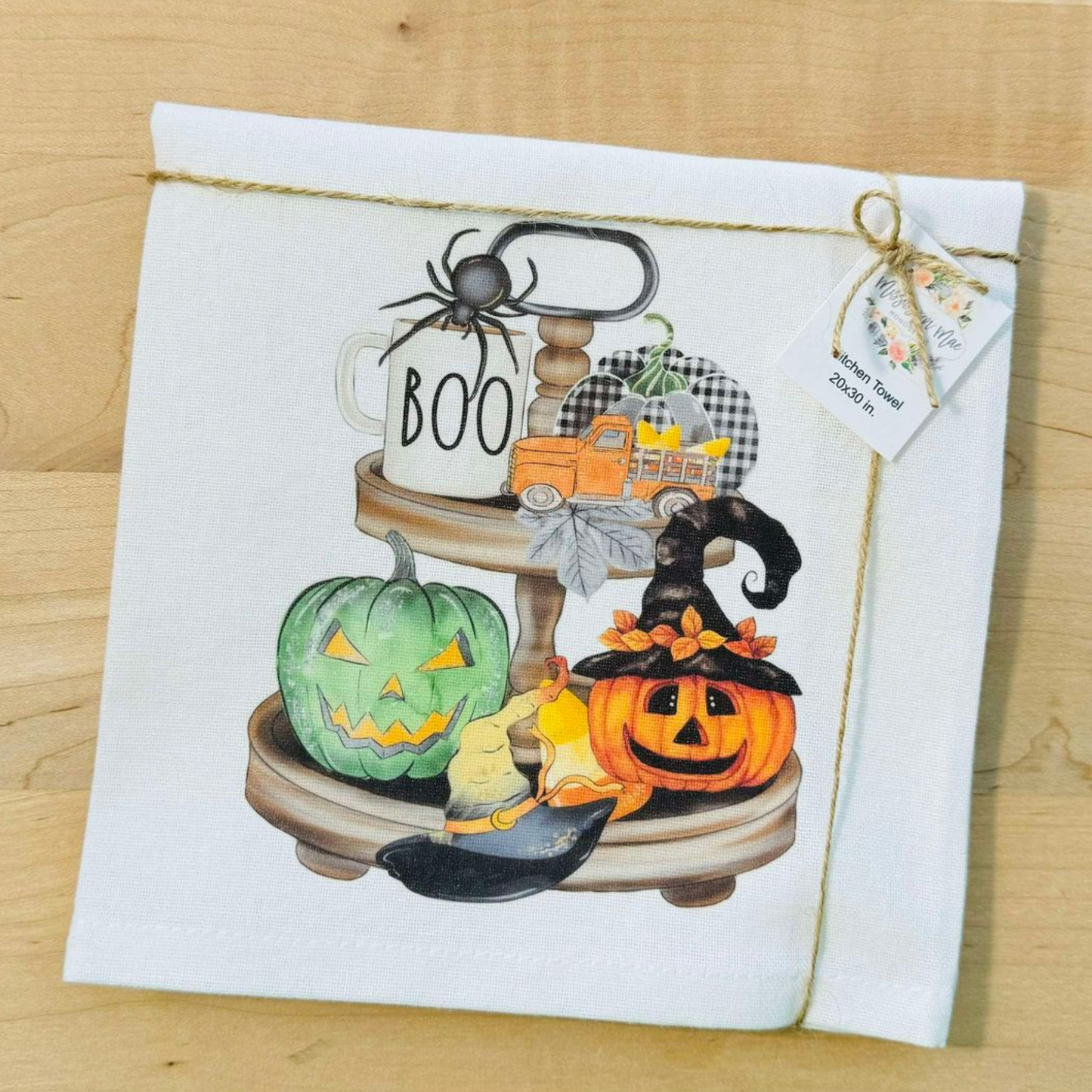 Halloween Tier Tray Towel