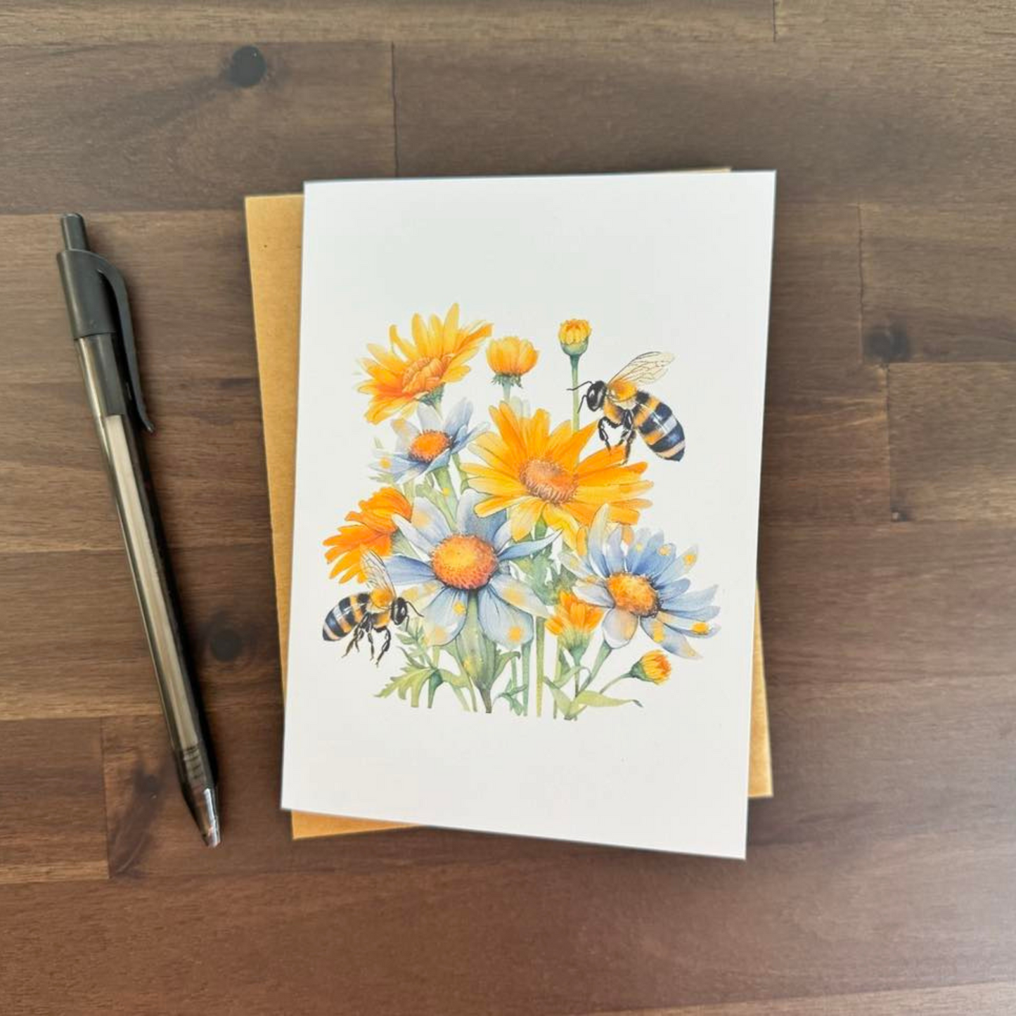 Assorted Bee Note Cards (Set of 12)