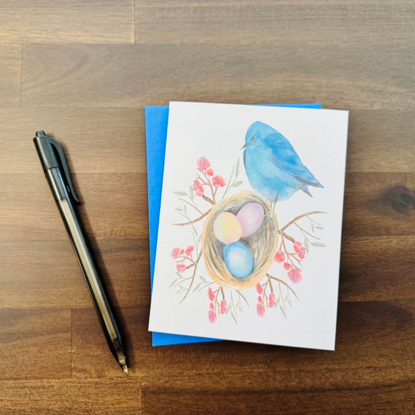 Bird Nest Note Cards (Set of 12)