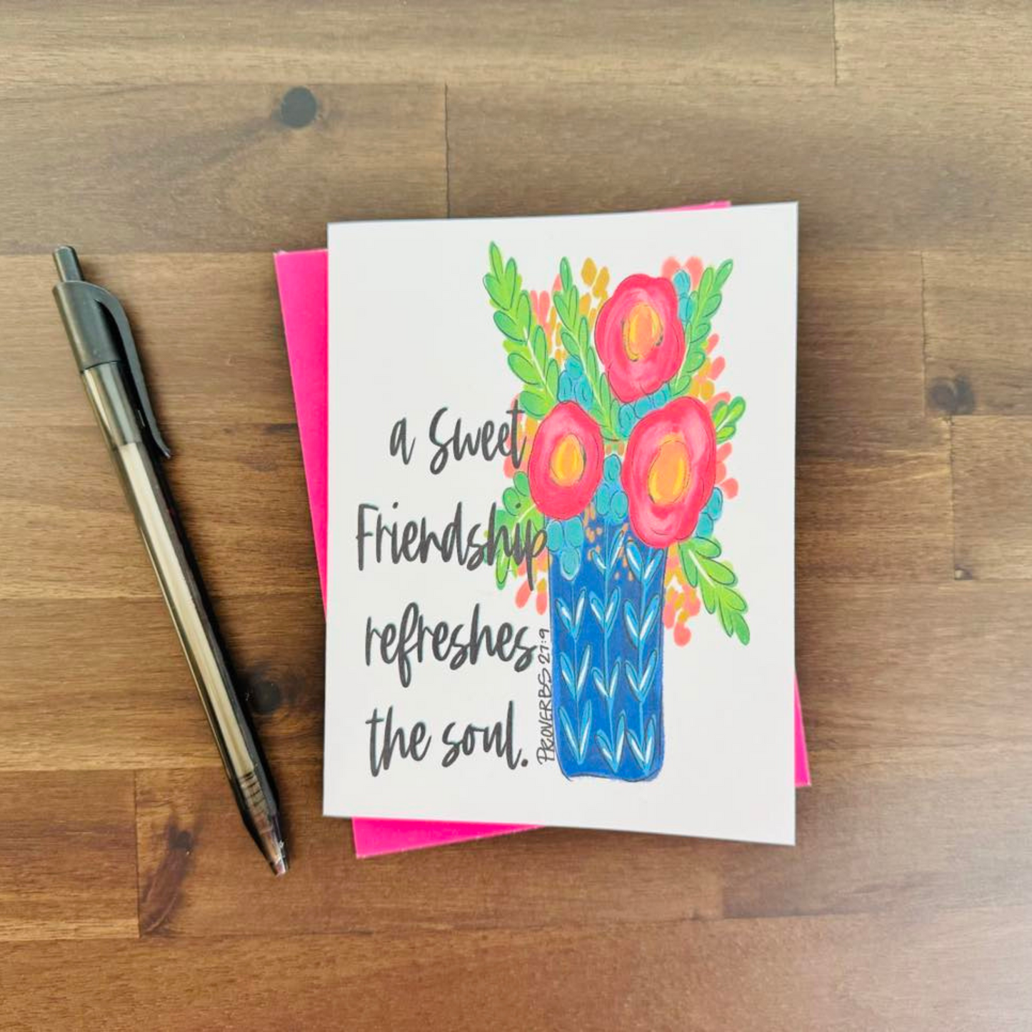 Friendship Note Cards (Set of 12)