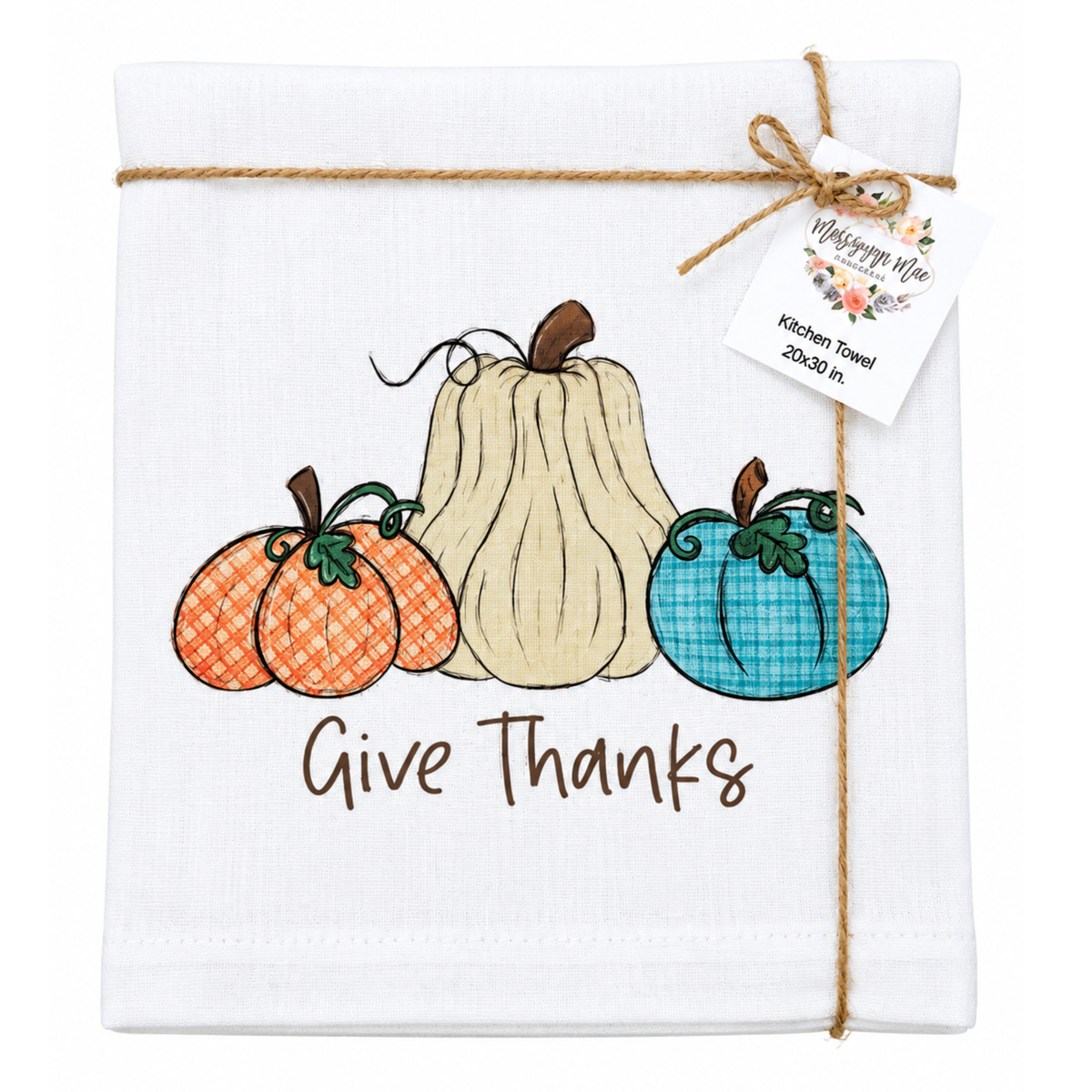 Give Thanks Trio Kitchen Towel