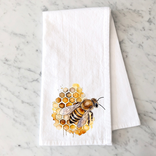 Honeycomb Bee Kitchen Towel