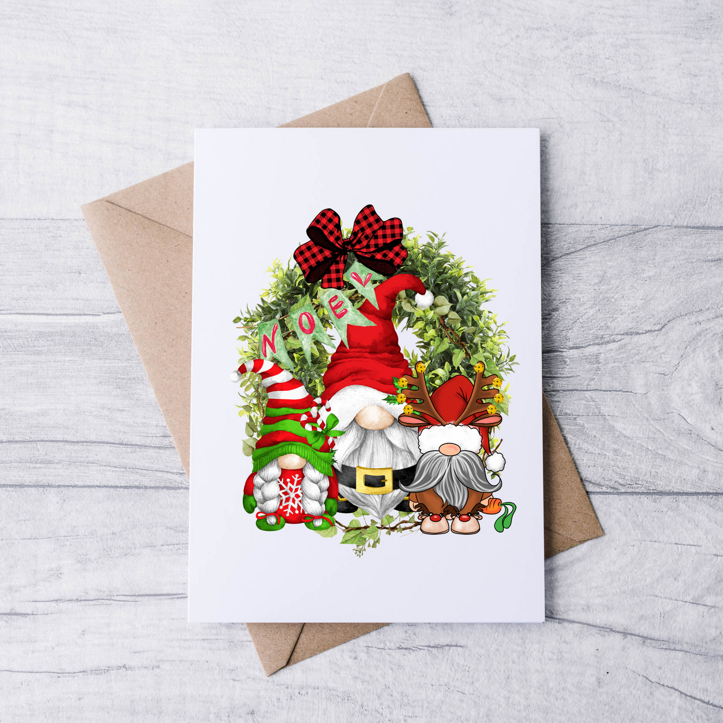 Christmas Gnome Note Cards