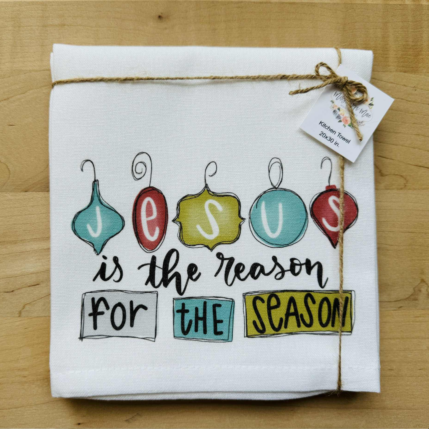 Jesus Season Kitchen Towel