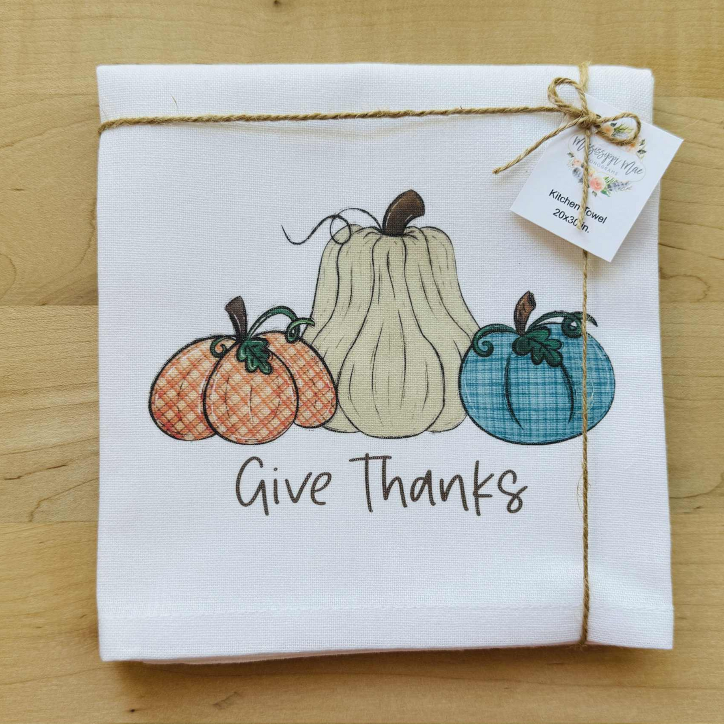 Give Thanks Trio Kitchen Towel