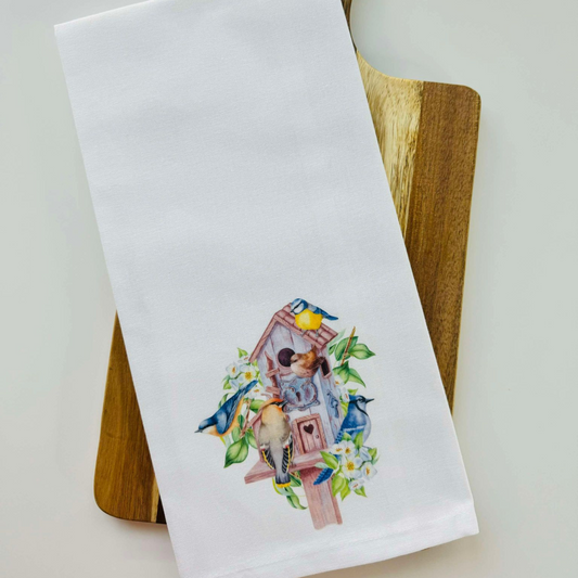 Birdhouse Kitchen Towel