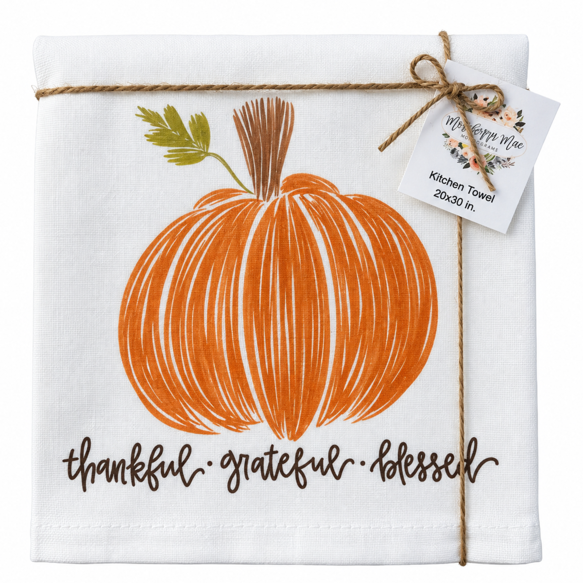 Pumpkin Kitchen Towel