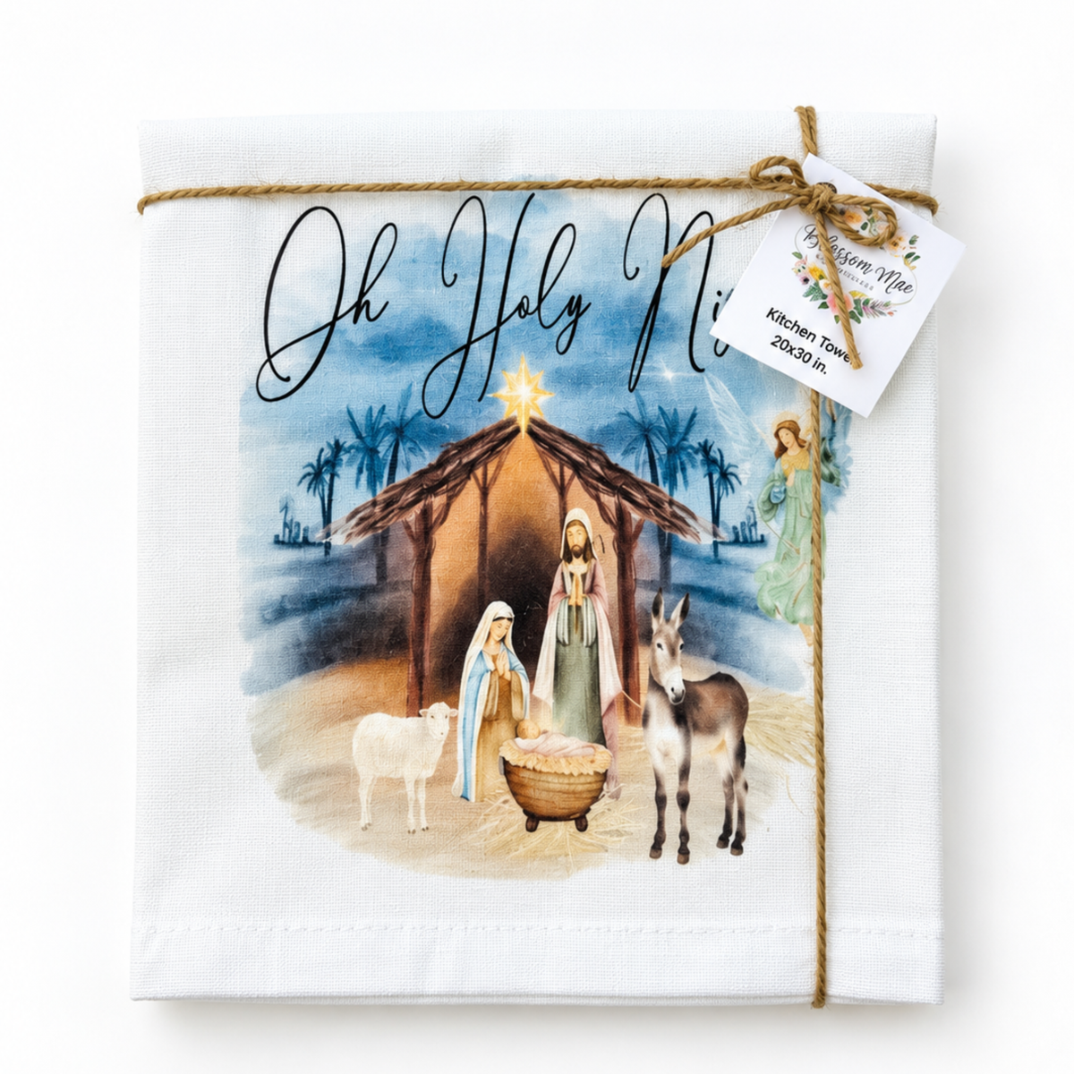 Oh Holy Night Kitchen Towel