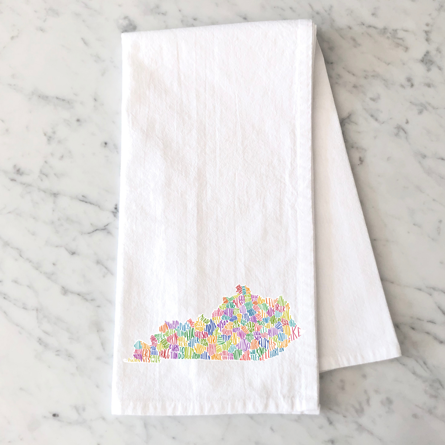 State Counties Kitchen Towel