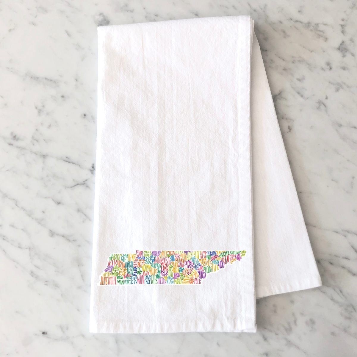 State Counties Kitchen Towel
