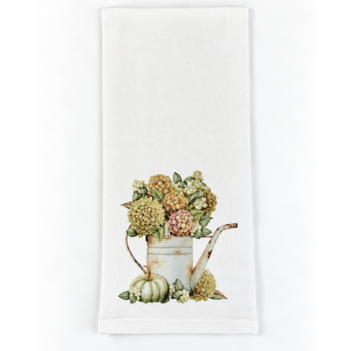 Fall Hydrangea Kitchen Towel