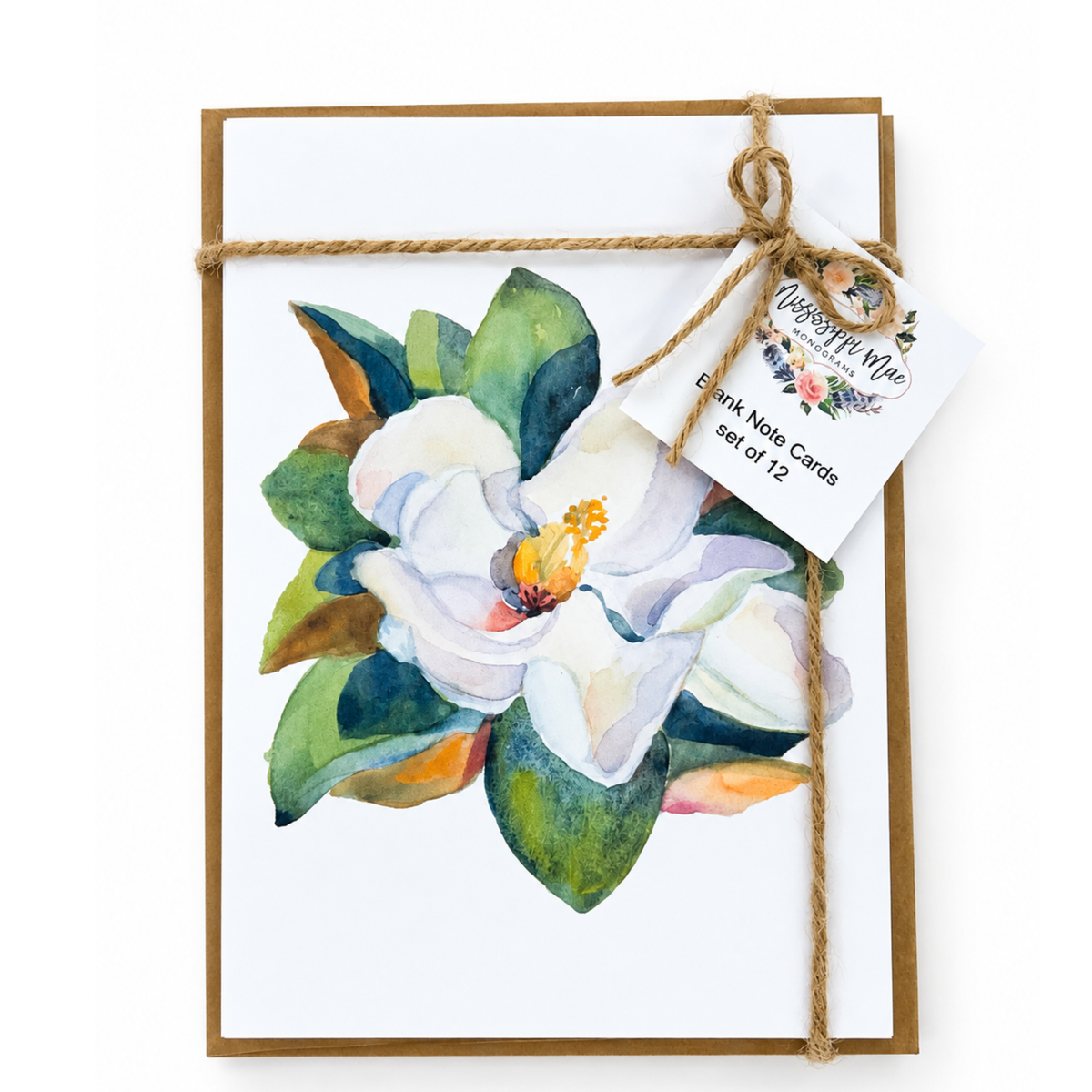 Magnolia Note Cards (Set of 12)