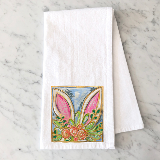 Bunny Ears Kitchen Towel