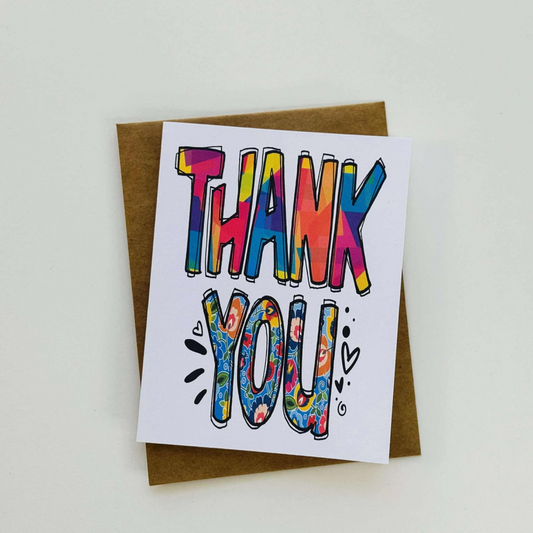 Thank You Note Cards (Set of 12)
