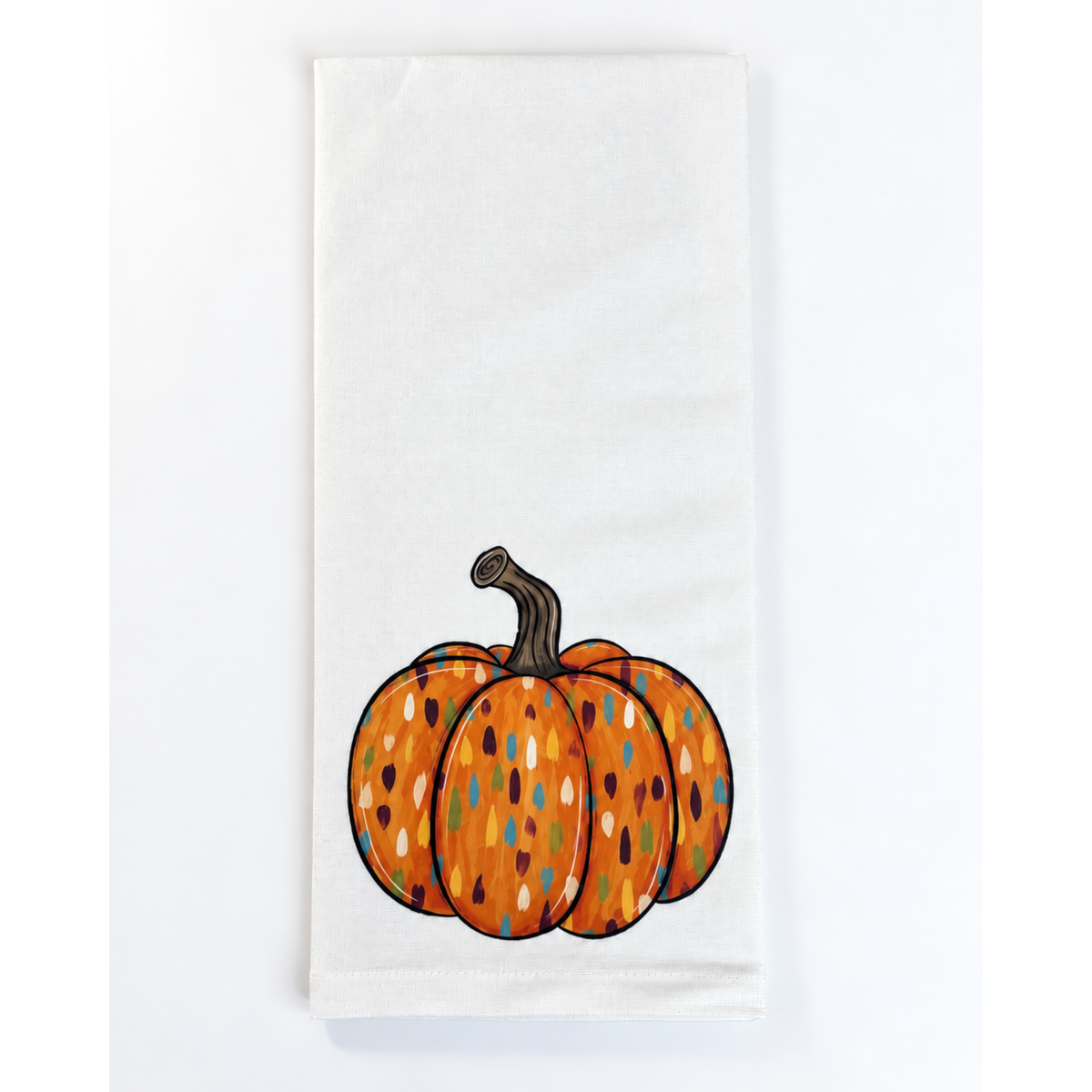 Pumpkin Swashes Kitchen Towel