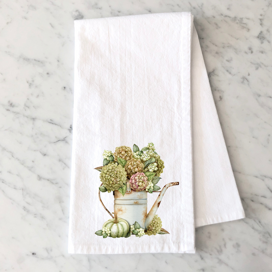 Fall Hydrangea Kitchen Towel