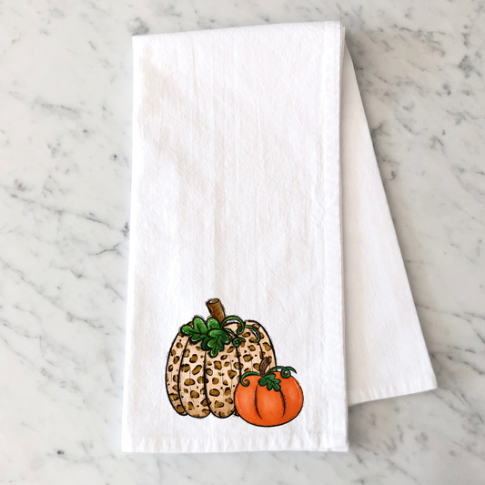 Leopard Pumkin Kitchen Towel