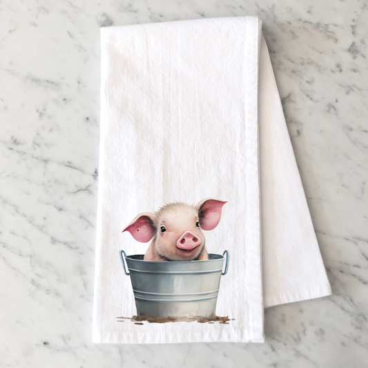 Bucket Pig Kitchen Towel