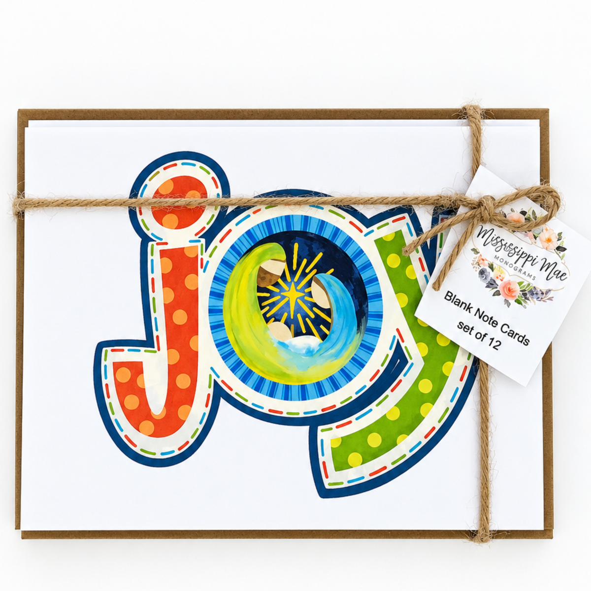 Joy Note Cards (Set of 12)