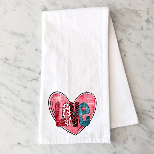 Love Heart Towel