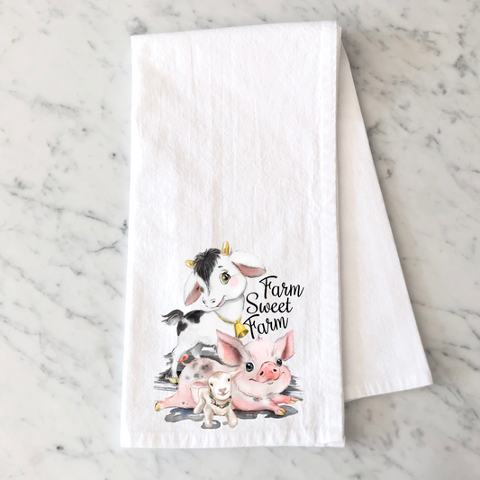 Farm Sweet Farm Towel