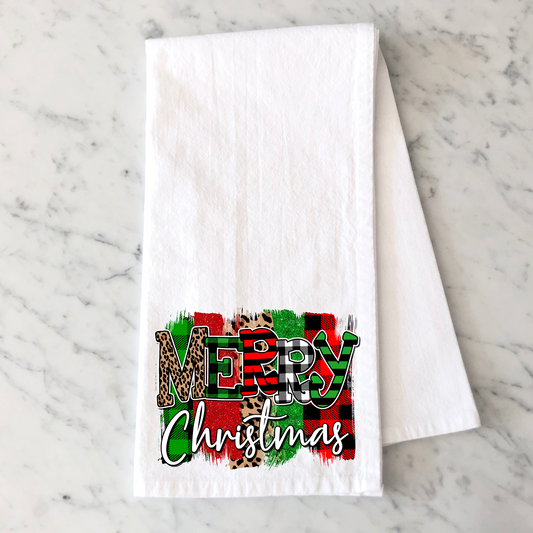 Merry Christmas Kitchen Towel