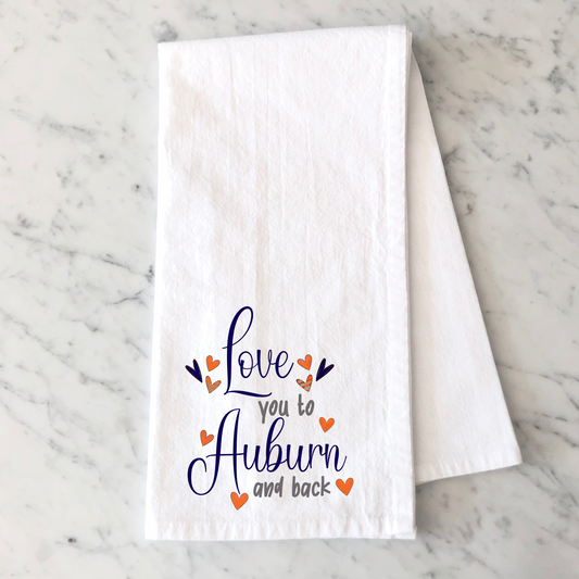 Love Auburn Kitchen Towel