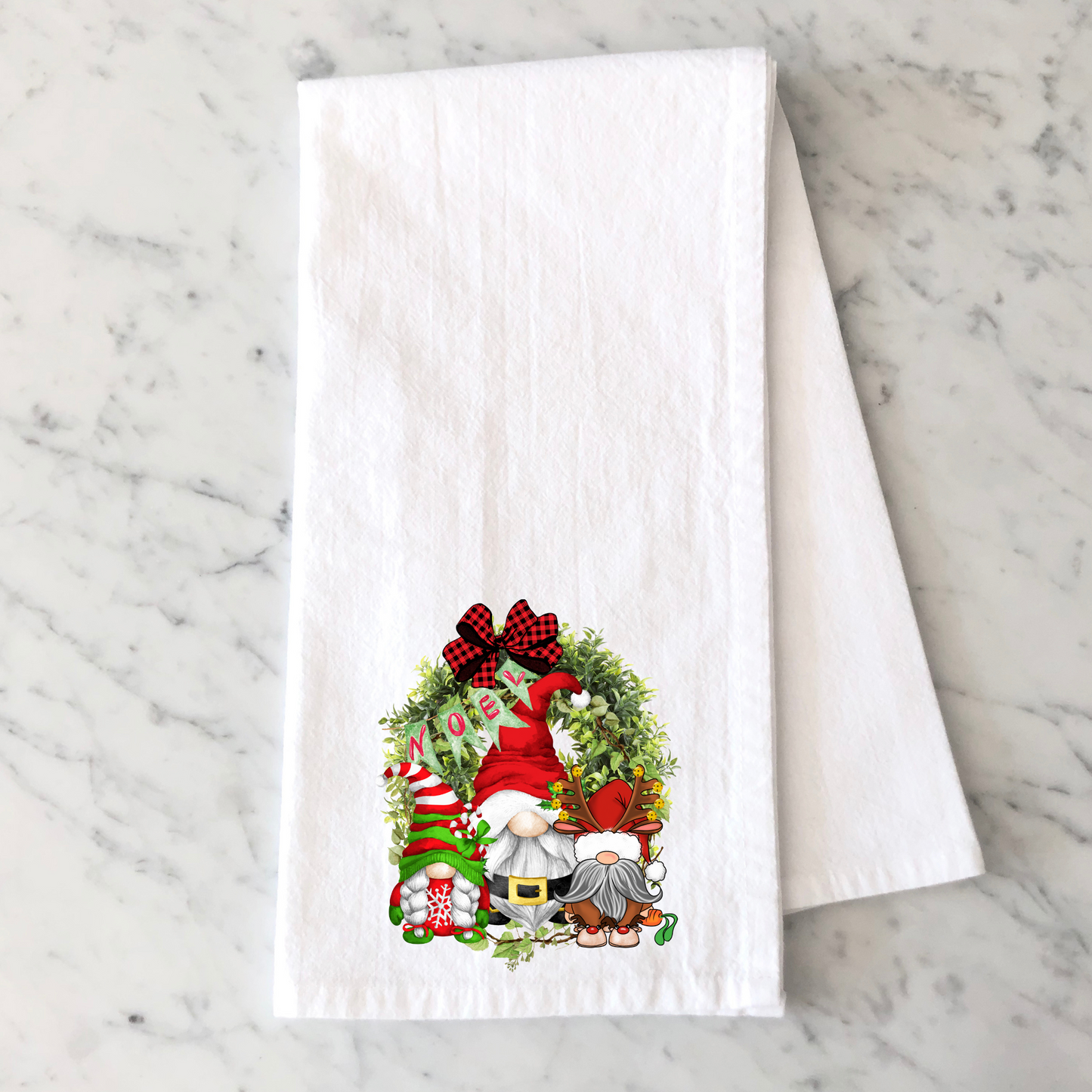 Christmas Gnome Kitchen Towel