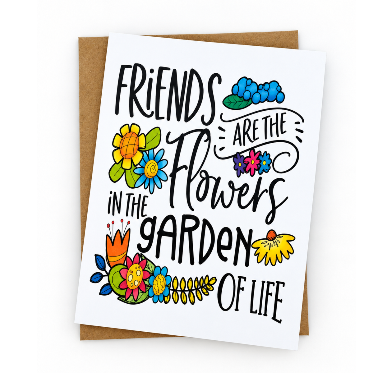 Friendship Garden Note Cards (Set of 12)