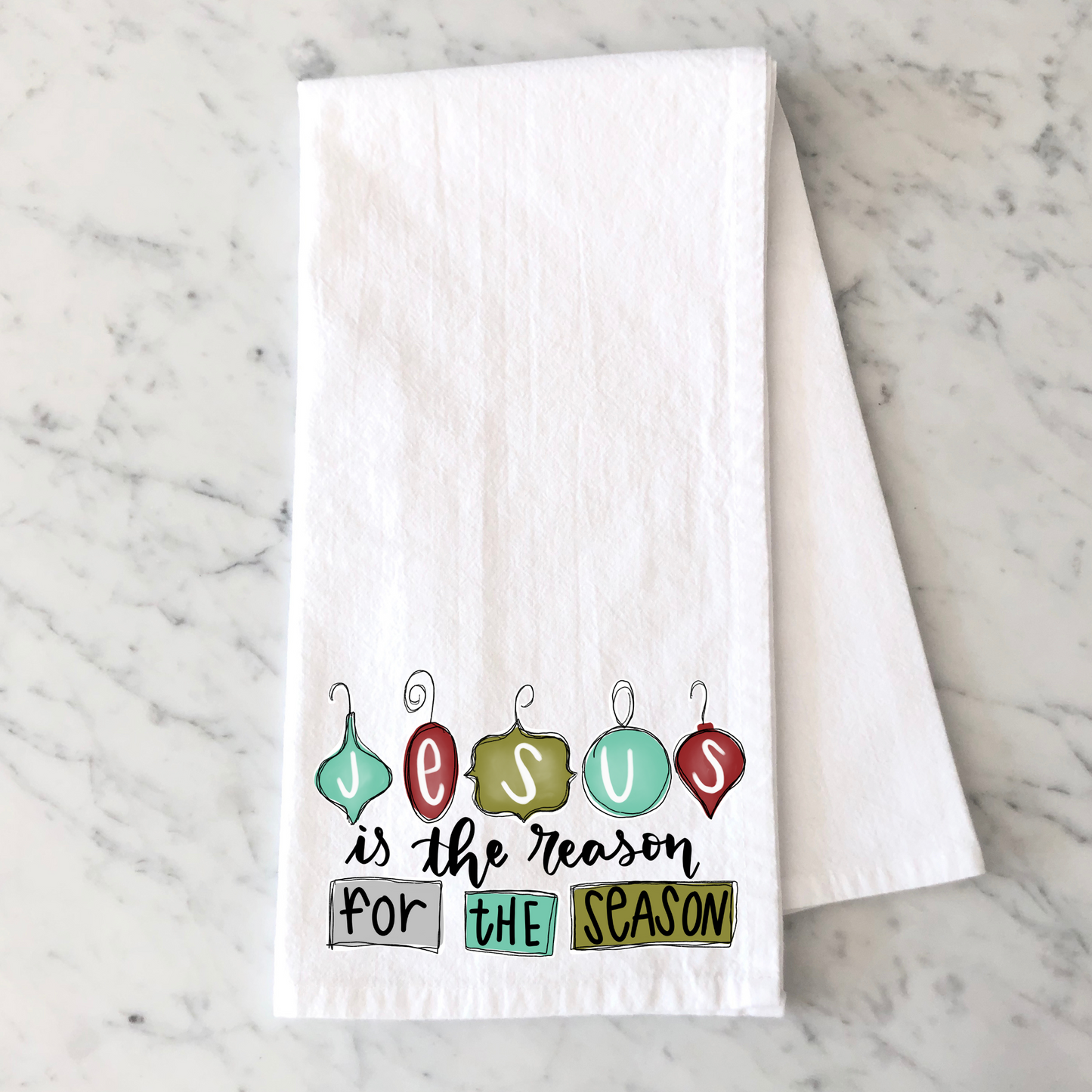 Jesus Season Kitchen Towel