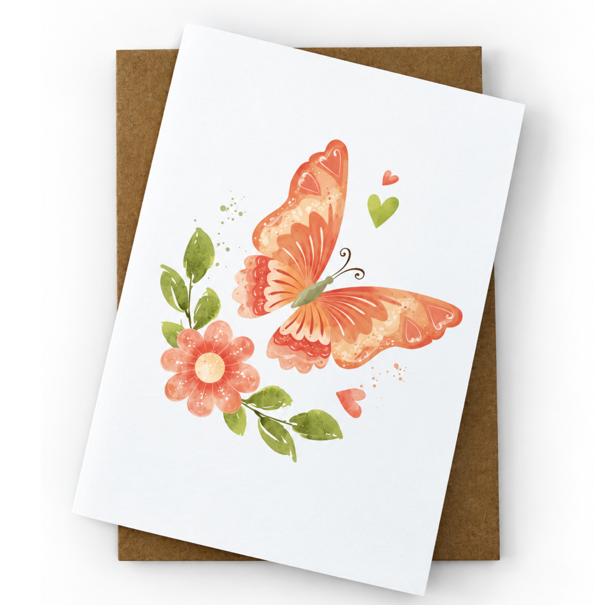 Assorted Butterfly Note Cards (Set of 12)