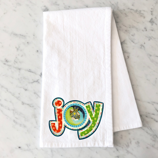 Joy Nativity Kitchen Towel