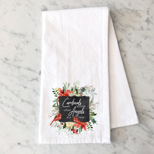 Cardinals Appear Kitchen Towel