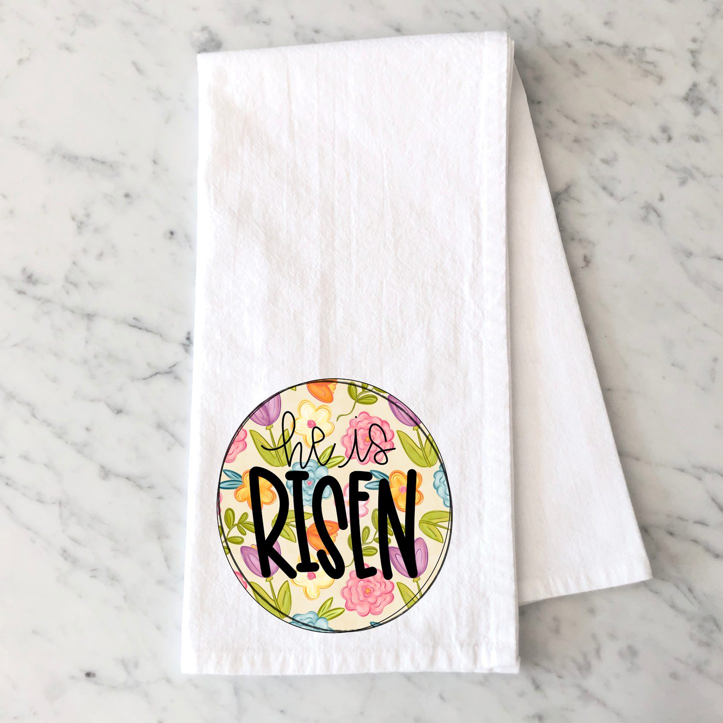 He Is Risen Floral PNG