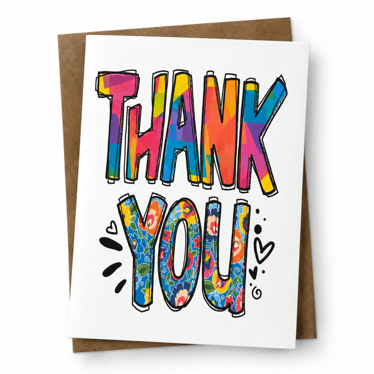 Thank You Note Cards (Set of 12)