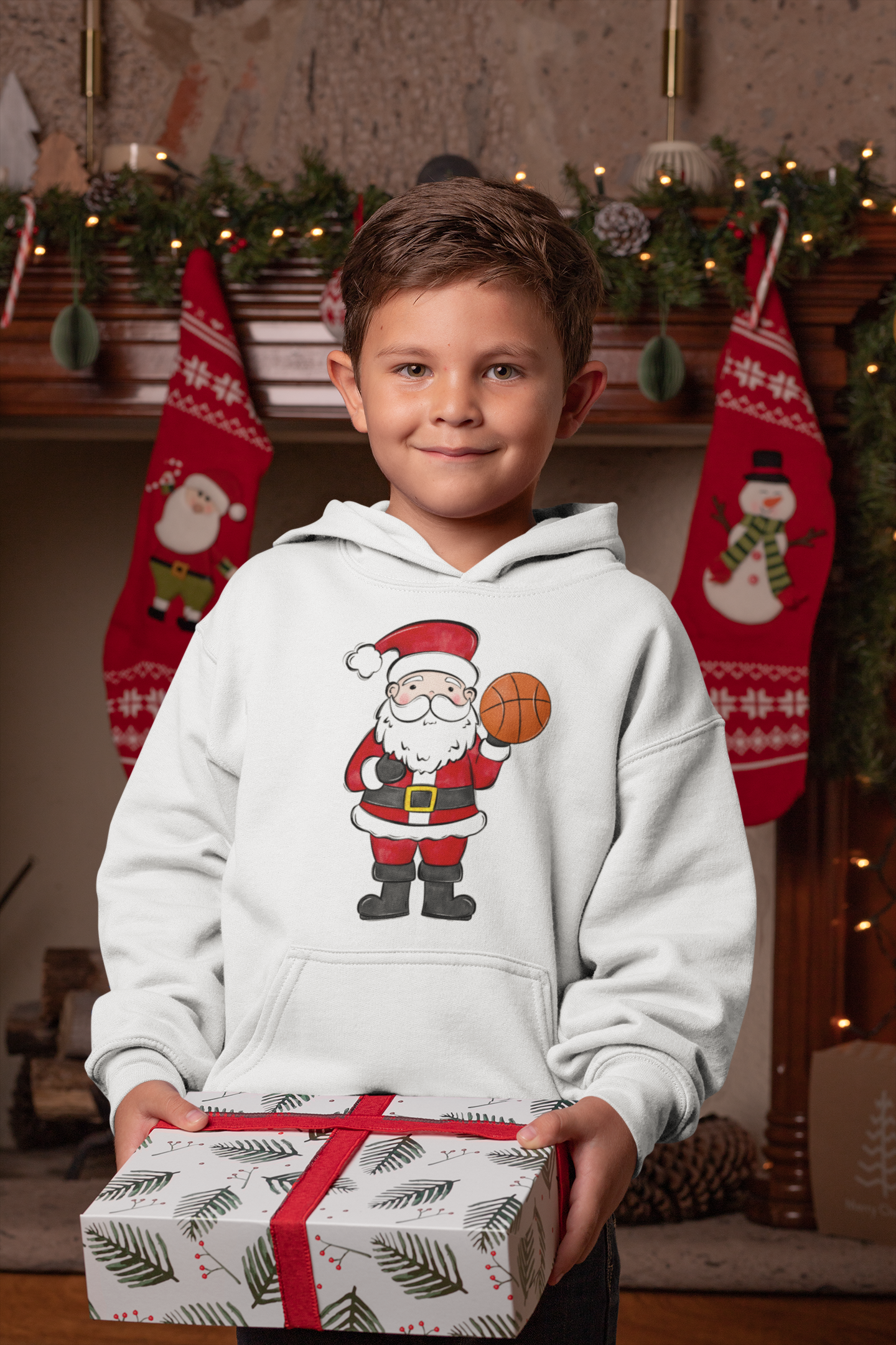Basketball Santa