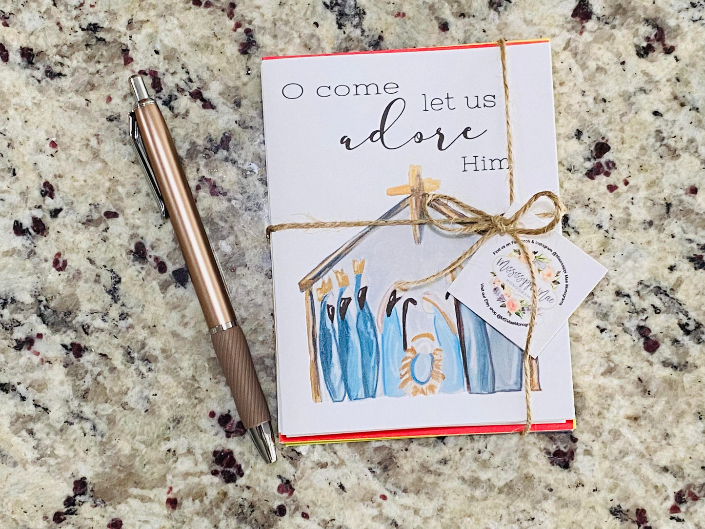 Adore Him Note Cards (Set of 12)