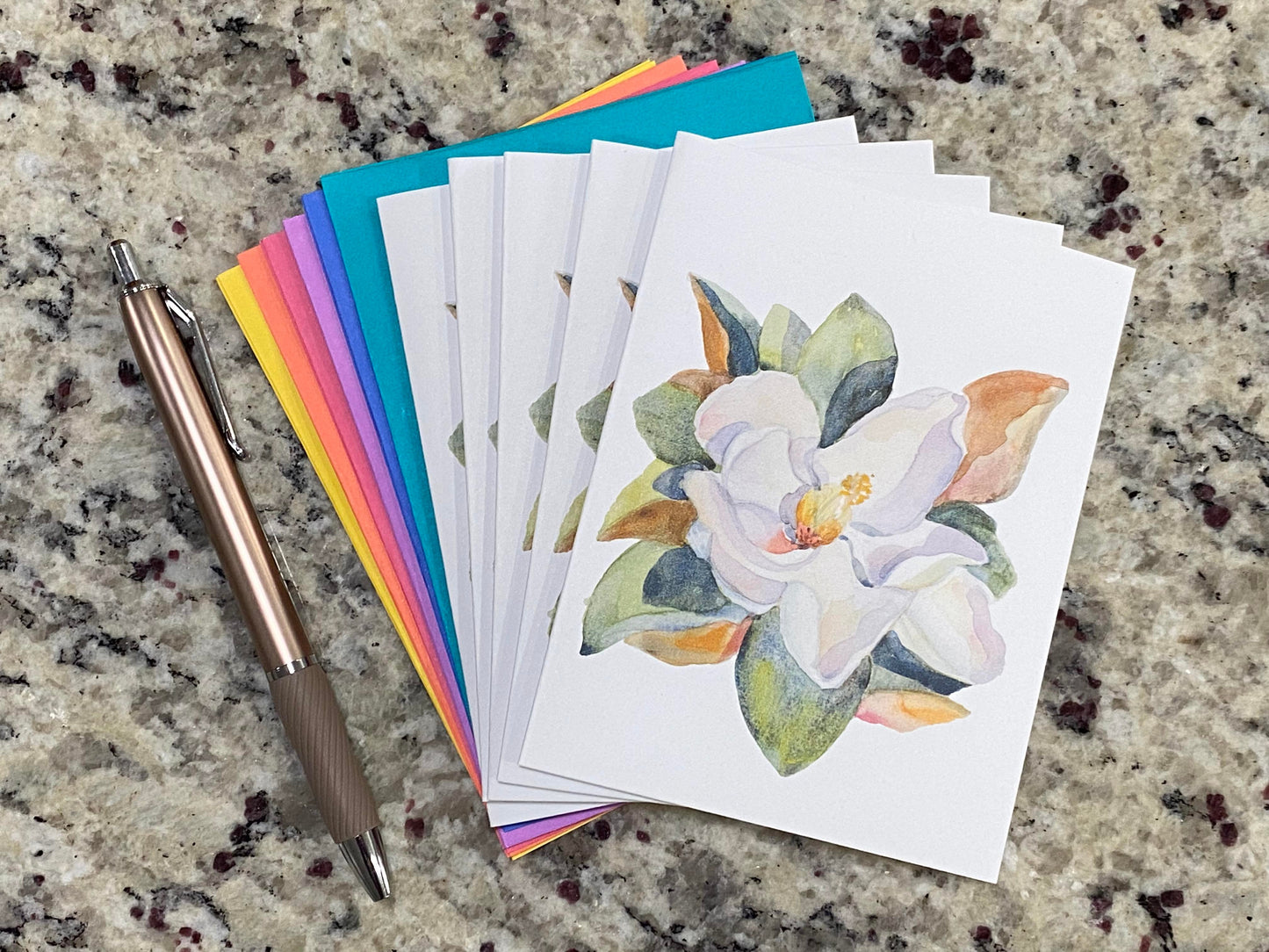 Magnolia Note Cards (Set of 12)