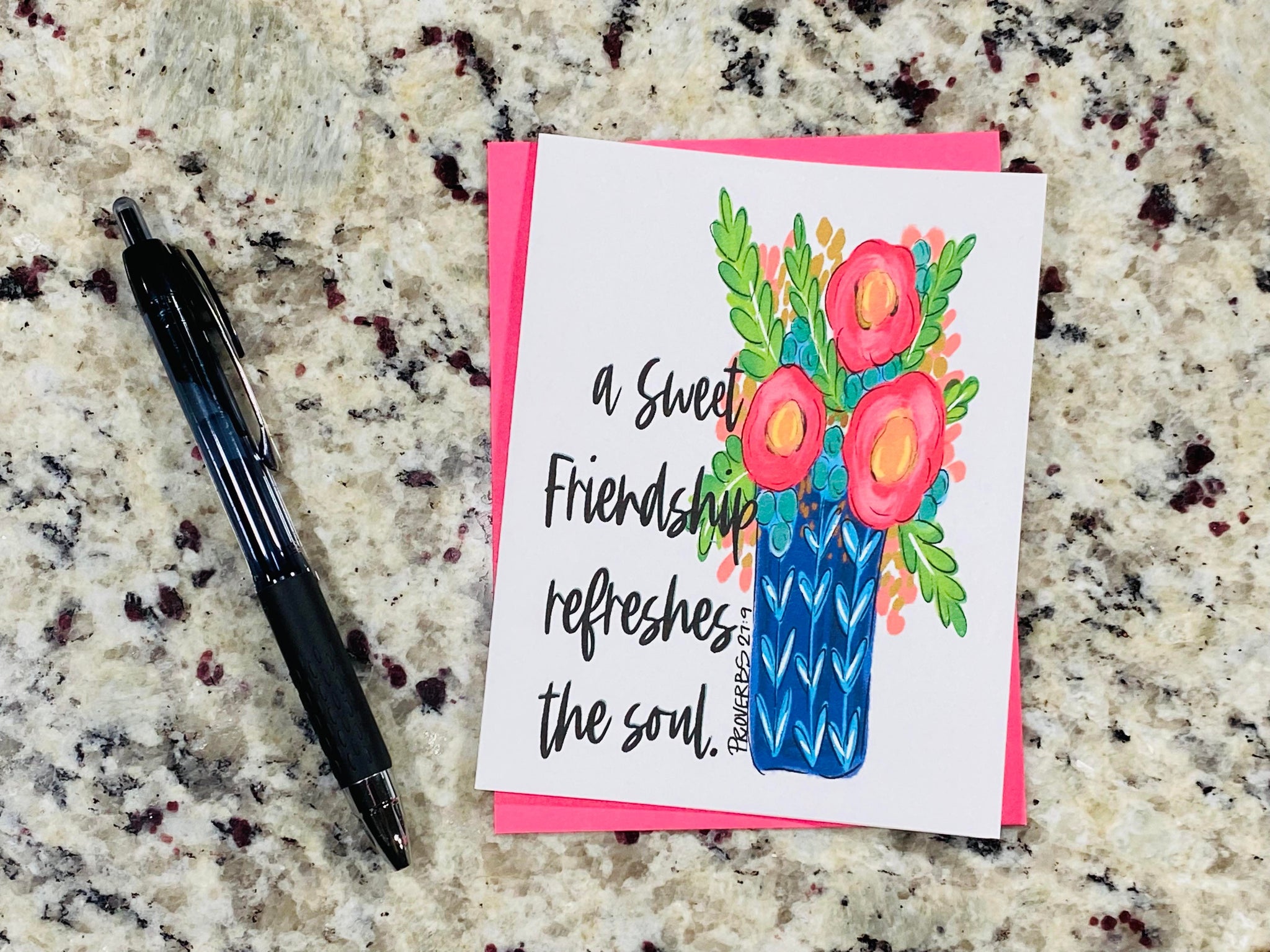 Friendship Note Cards (Set of 12) β msmaemonograms