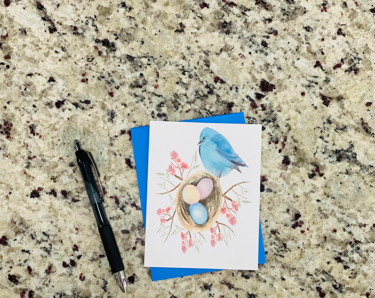 Bird Nest Note Cards (Set of 12)